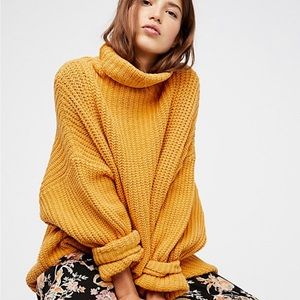 Free People Swim Too Deep Oversized Pullover Sweater